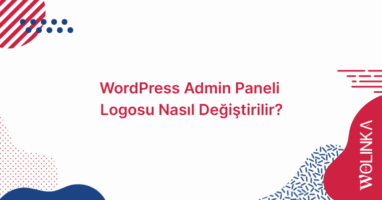 WordPress Admin Paneli Logosu Değiştirme